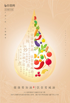 合理膳食合理饮食少油少盐