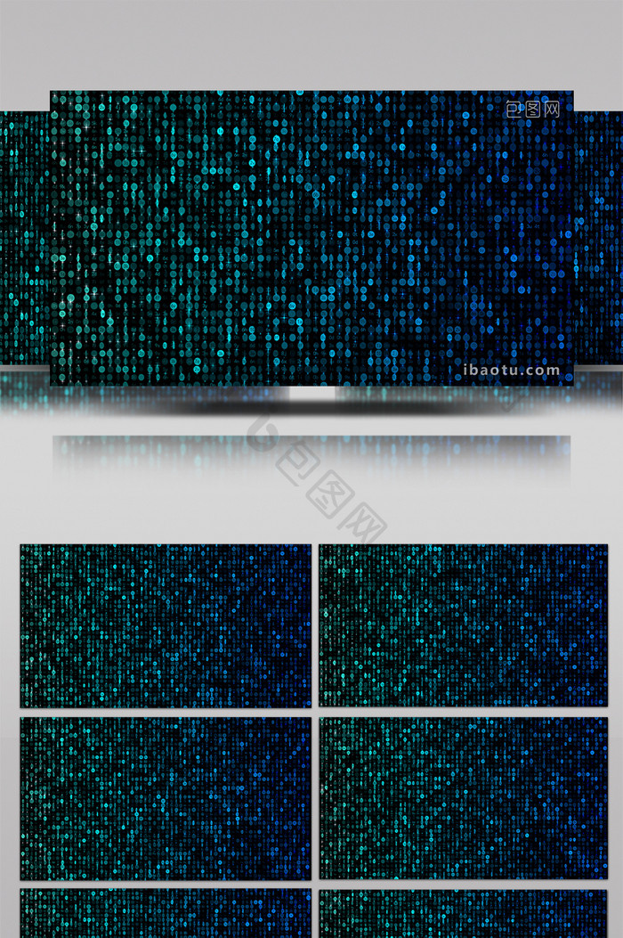 科技感数字背景视频