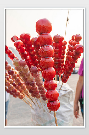 零食冰糖葫芦摄影图