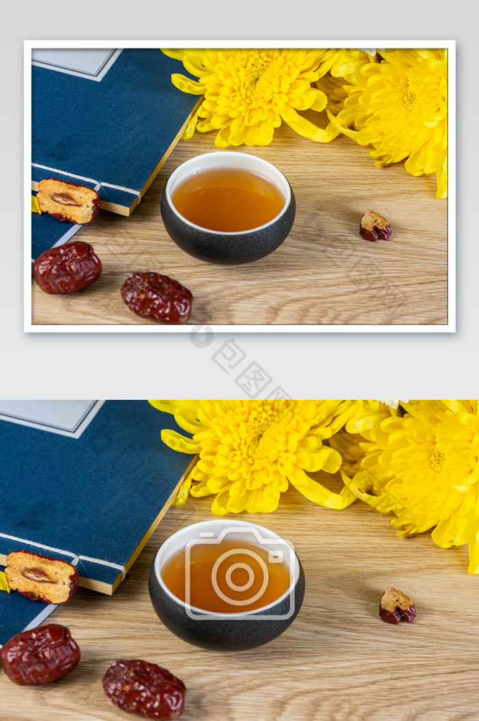 重阳节菊花黄酒摄影图图片图片
