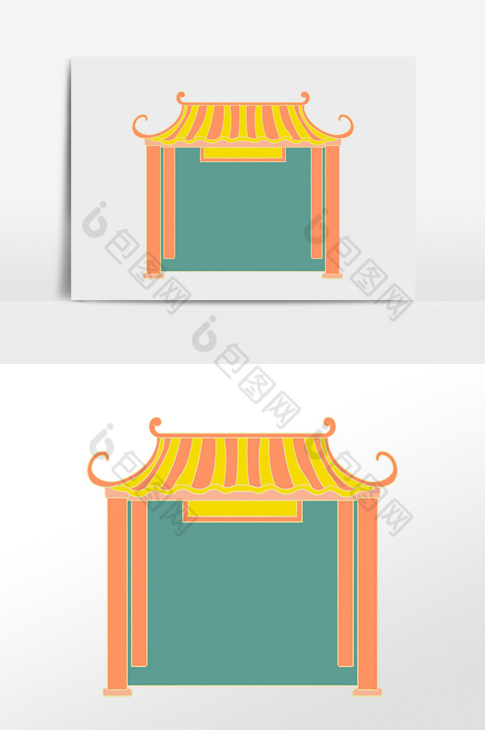 古风中式门楼边框图片图片