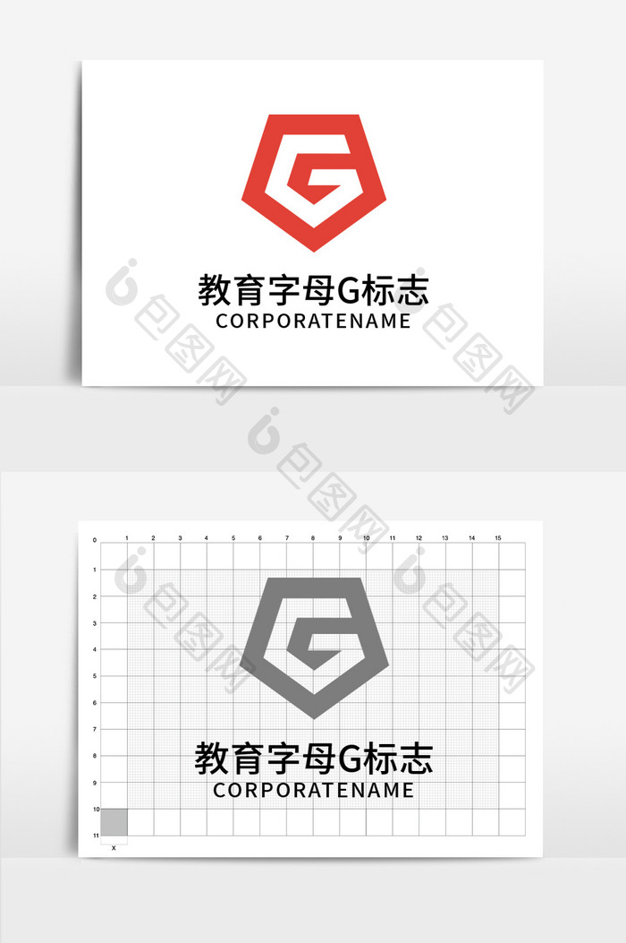 教育科技字母g标志