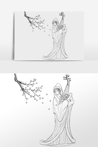 古风四大美人王昭君