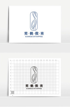 天鹅图形电商微商logovi图片模板-包图网