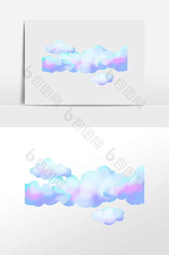 天空云层云海海绵云图片