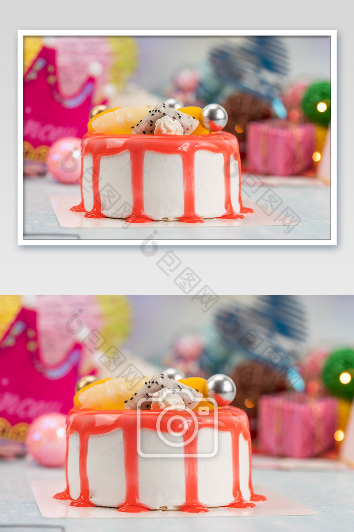 生日蛋糕奶油蛋糕摄影图图片图片