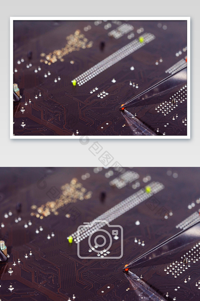 科技商务电路板摄影图