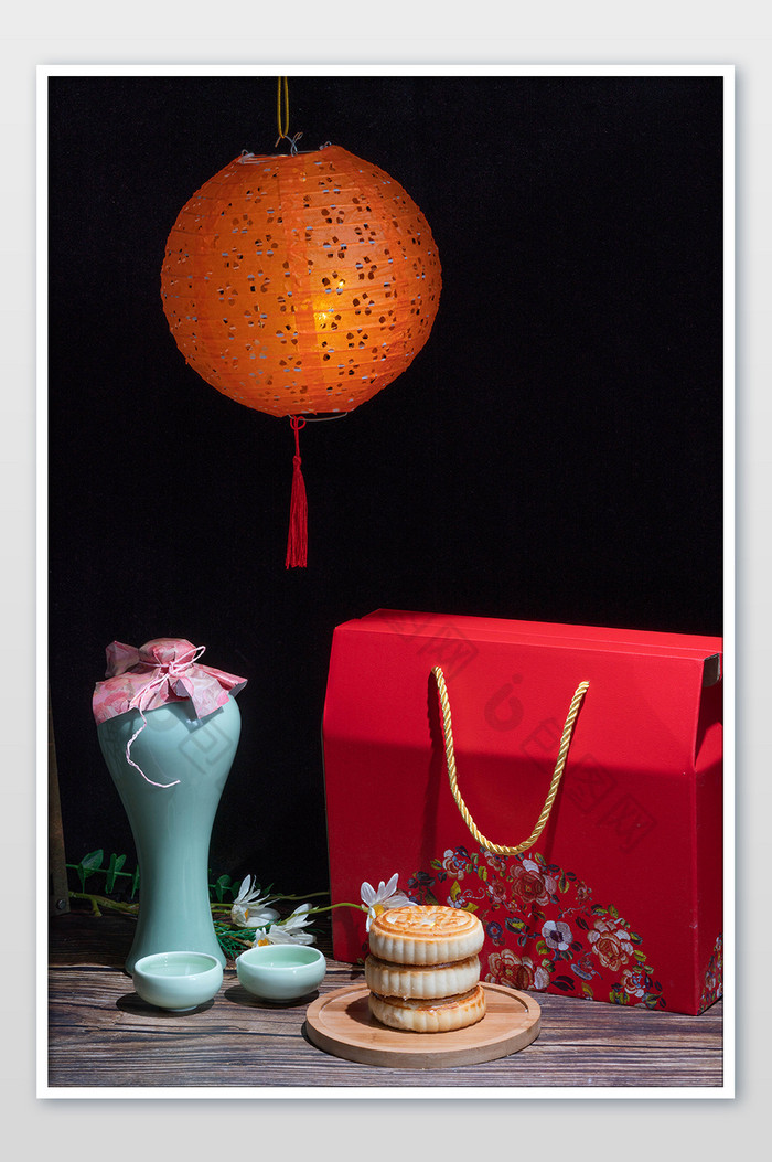 传统节日中秋节月饼图片图片
