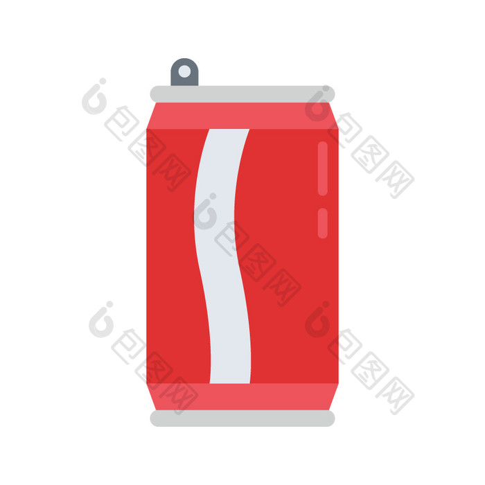 扁平饮料可乐MG元素图标动图GIF