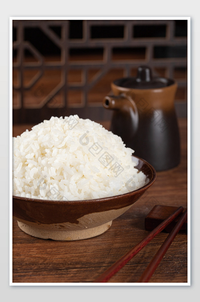 五常大米稻花香米饭图片图片