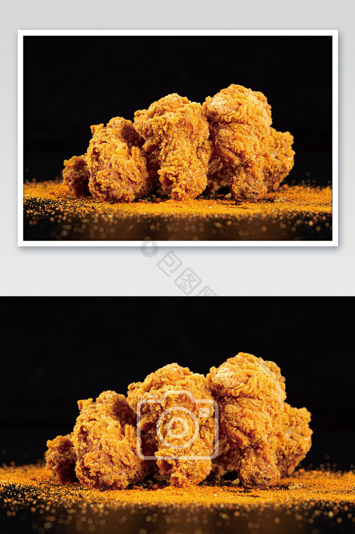 韩式炸鸡美式炸鸡鸡肉图片