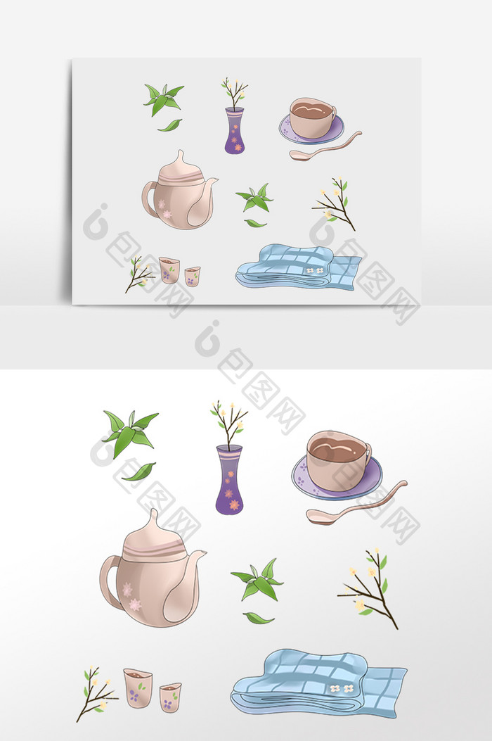 茶饮茶具茶壶茶道