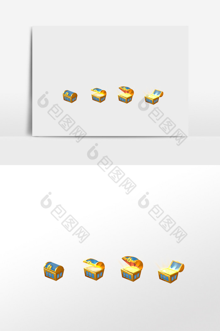 逐渐打开宝箱财宝箱图片图片