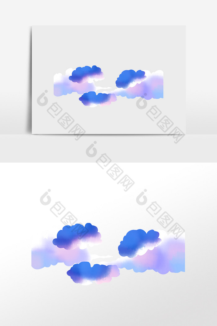彩色云彩云层云朵图片图片