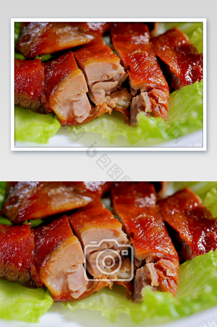 烤鸭的细节肉质的细节图片图片