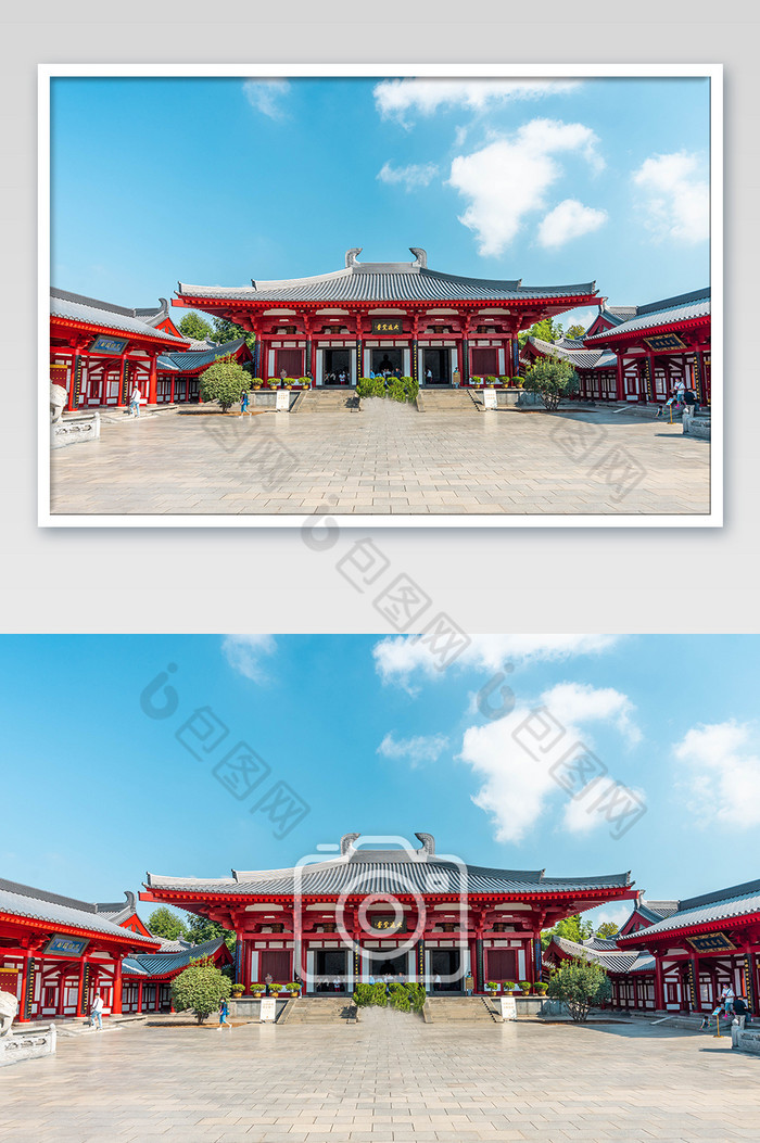 大慈恩寺建筑高清摄影图图片图片