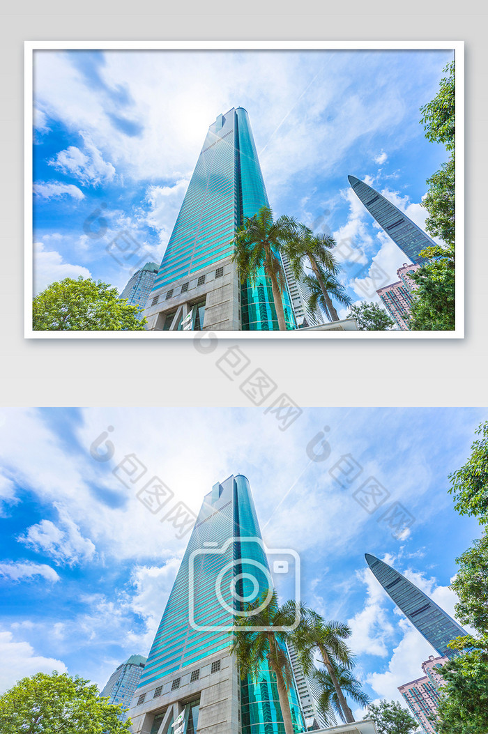 深圳的地标高楼地王大厦摄影图片图片