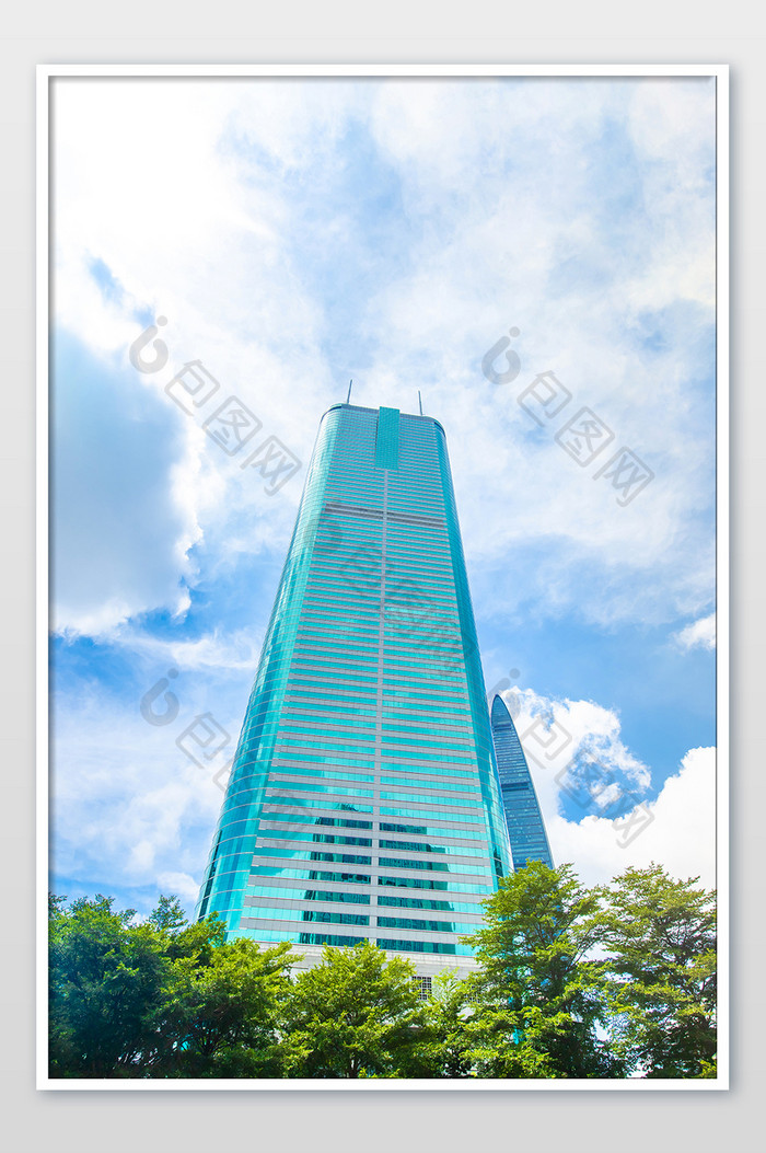 深圳地标高楼地王大厦摄影图片