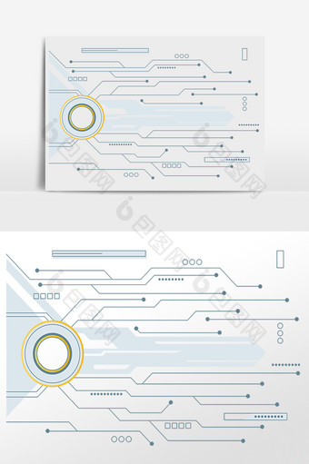 科技电子线路板电路图片