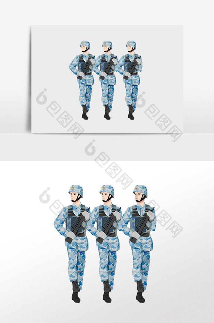 国庆节阅兵特种兵军人 Psd素材 包图网 国庆节阅兵特种兵军人 Psd素材 包图网