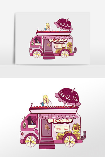 创意集市小吃店市场