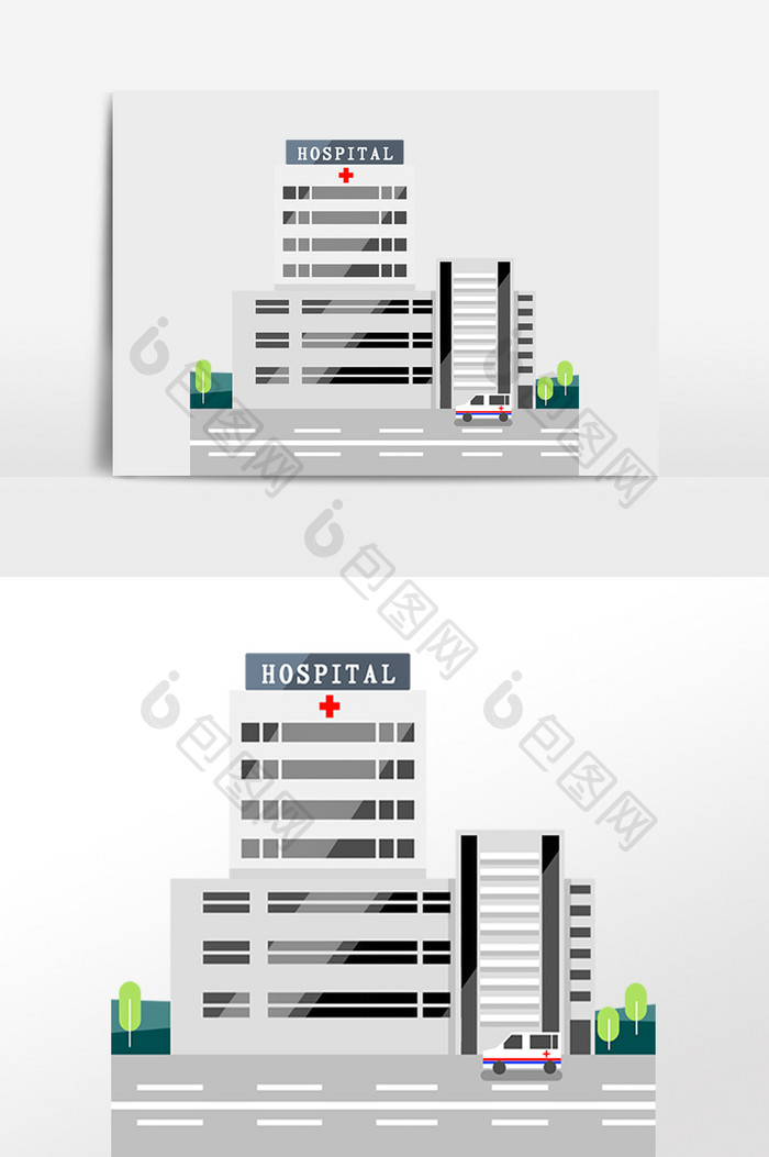 医院医疗大楼建筑