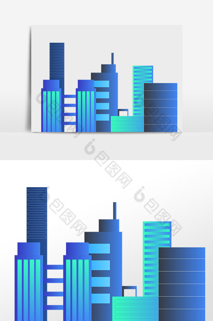 商务科技高楼建筑