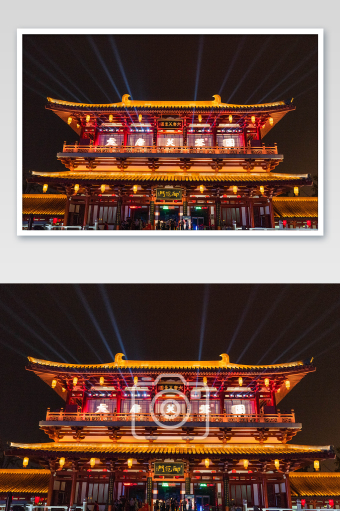 海口夜景图片