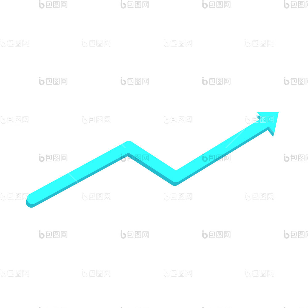 上升指示箭头gif动图下载-包图网