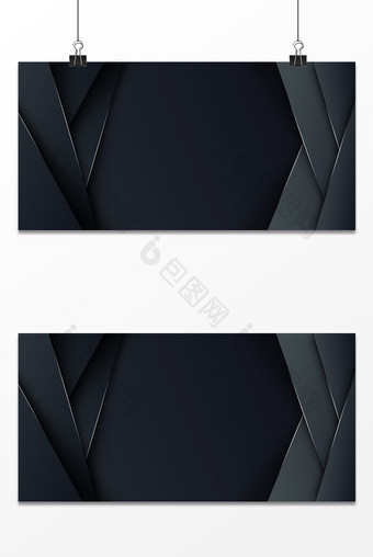 简约时尚大气商务科技黑色背景图片