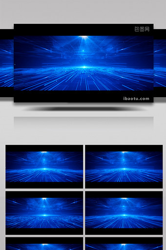 4K宽屏商务科技蓝色背景图片