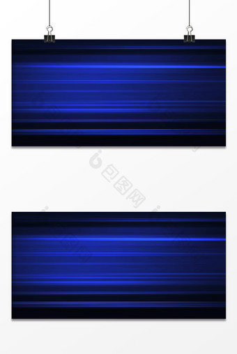简约蓝色科技抽象线纹炫光背景图片