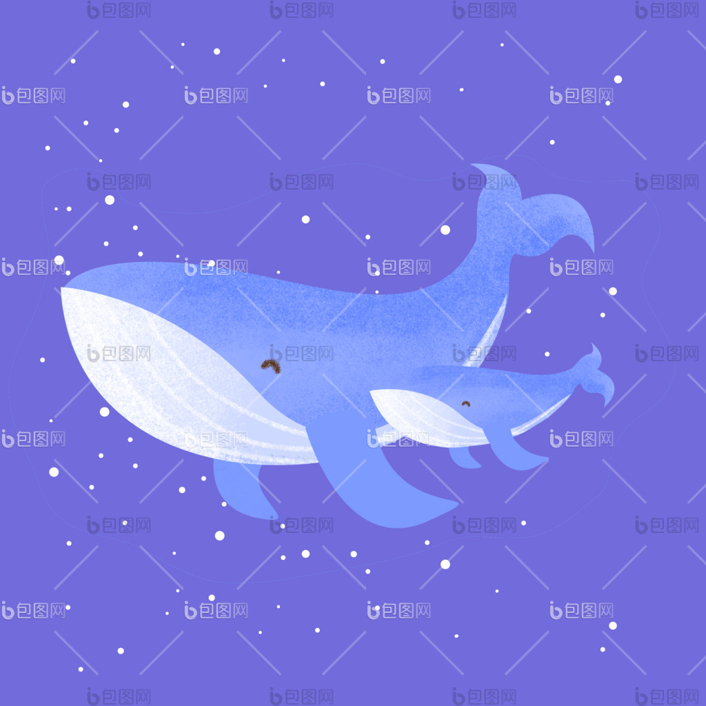 鲸鱼小动画gif动图下载-包图网