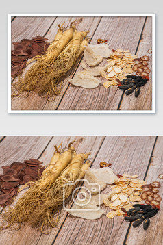 药材田七三七人参