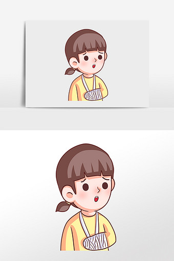 受伤人员图片本素材所属分类为受伤人员广告设计 ,主要用途为手绘卡通