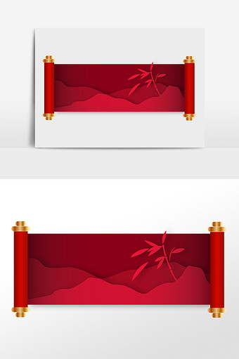 古风字画书画画轴