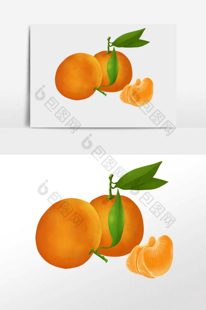 秋天水果蜜桔橘子