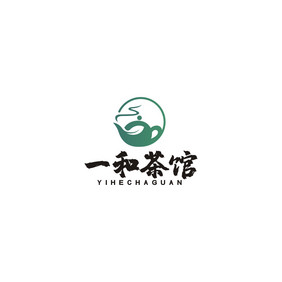 茶饮茶道茶楼茶馆茶壶叶LOGO标志VI