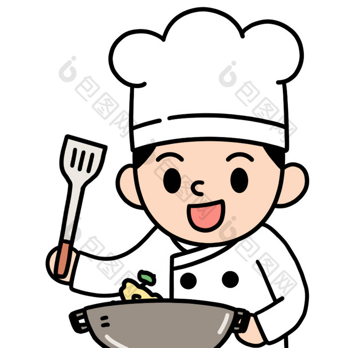 厨师-炒菜表情包动图GIF