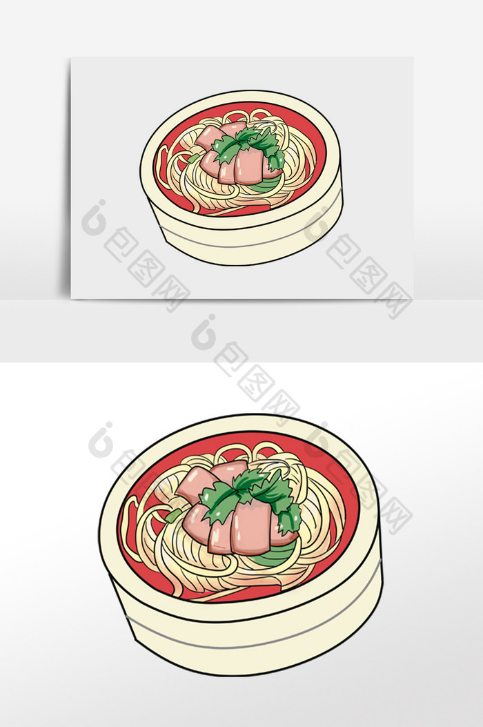 美味特色小吃兰州牛肉面