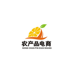 橘子果园水果超市饮品店LOGO标志VI