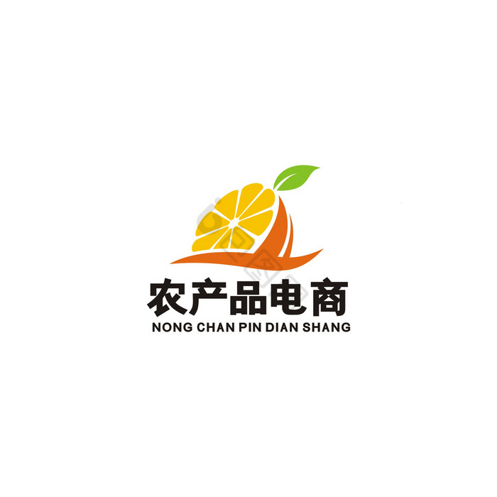 橘子果园水果超市饮品店LOGO标志VI图片