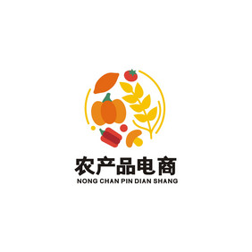 农产品电商农场水果超市LOGO标志VI