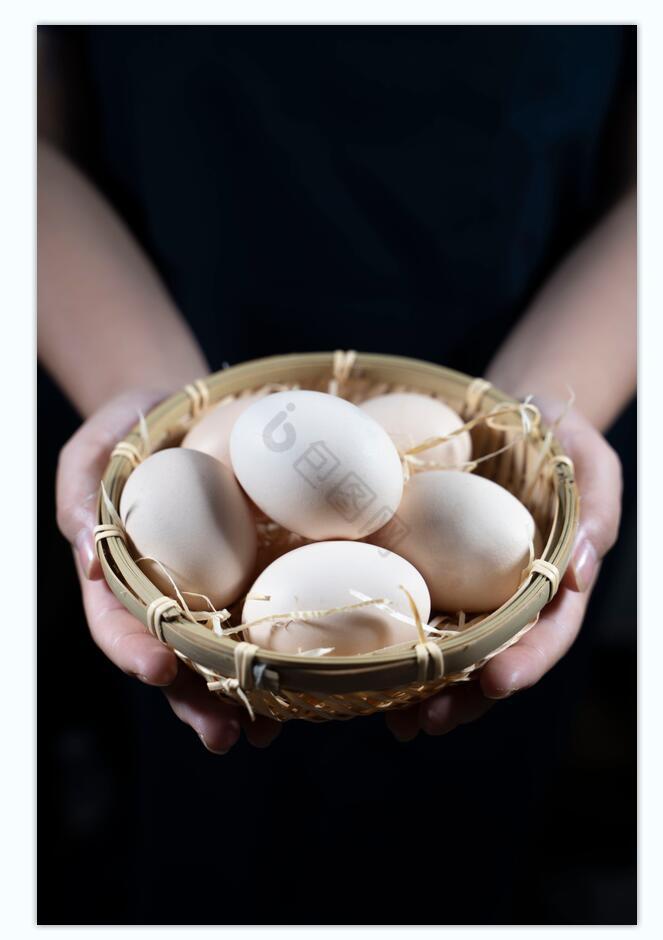农家健康散养土鸡蛋图片