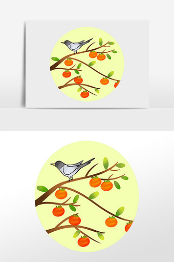 霜降柿子二十四节气