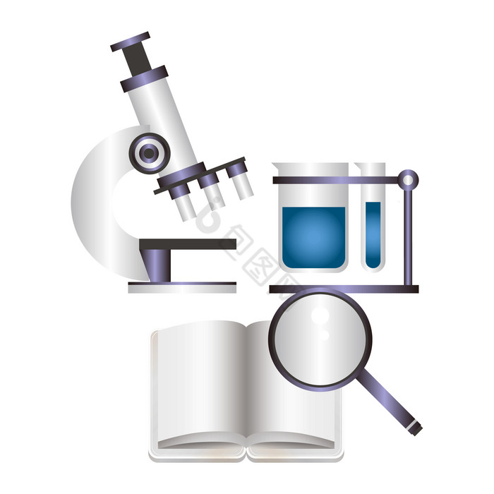 科学医疗化学显微镜图片