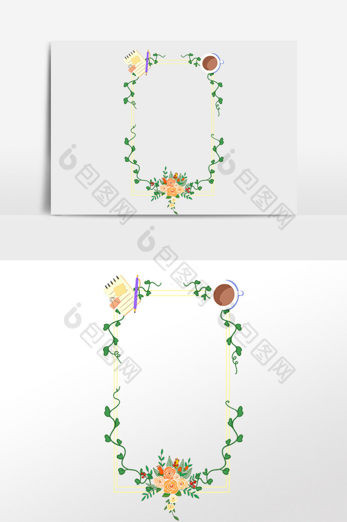 植物边框图片图片