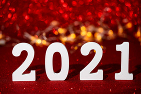 新年2021年摄影图