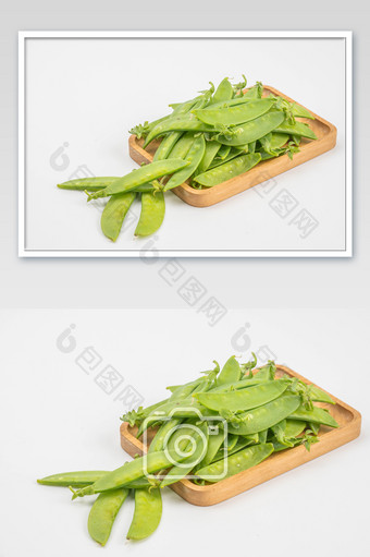 青菜蔬菜扁豆摄影图图片