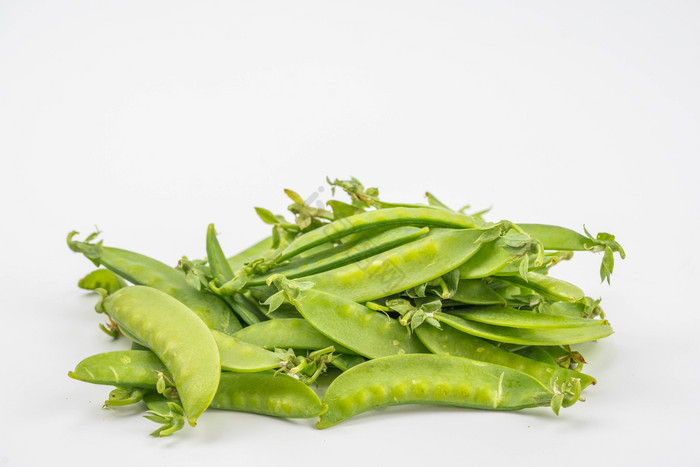 绿色青菜扁豆摄影图图片